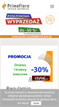 Mobile Screenshot of primaflora.pl